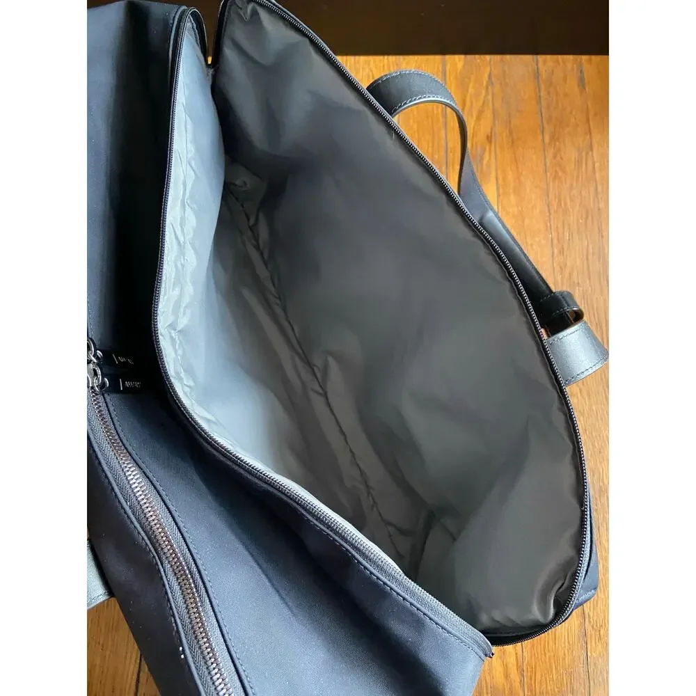 AWAY 'The Weekender' Black Travel Bag w/Pass Thru Sleeve Mens